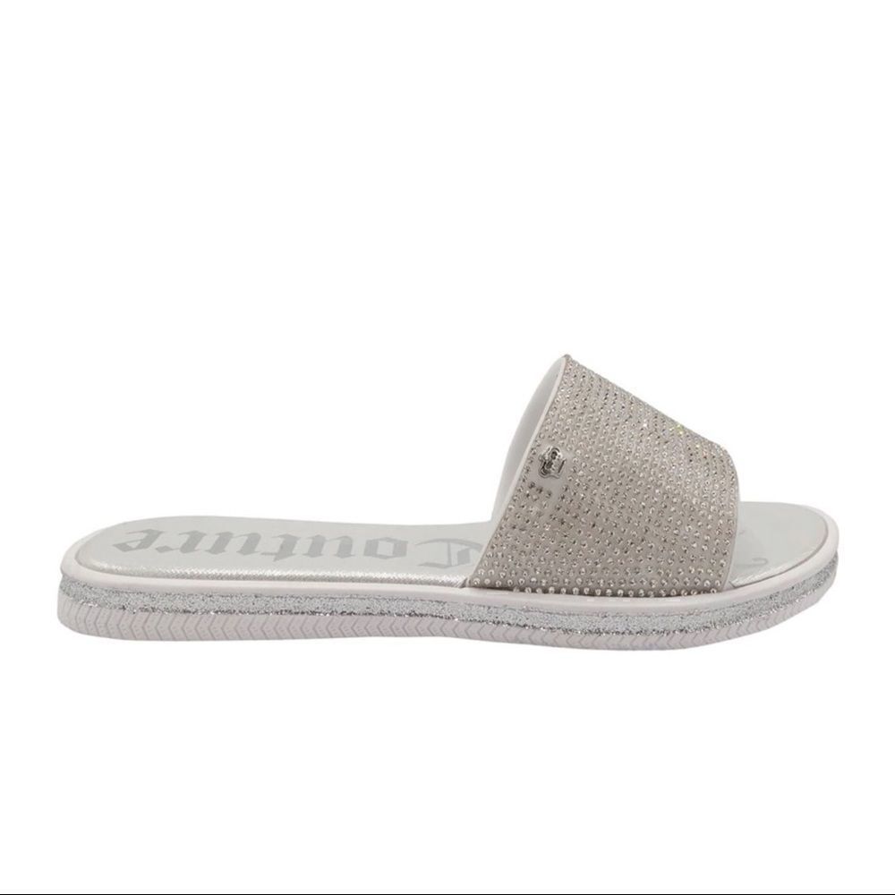 Juicy Couture | Yippy Slide Sandal | Silver Beads - Picture 3 of 6